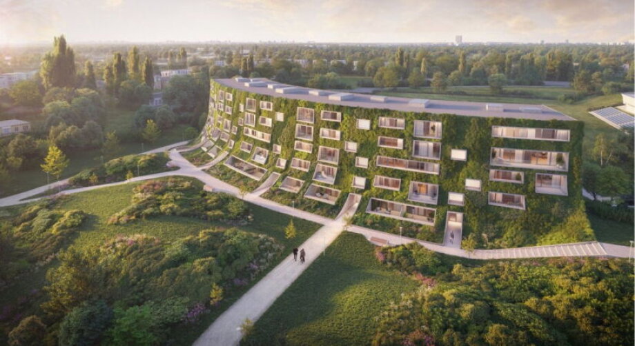Aura Building in Poznań to Feature 140,000 Plant-Covered Facade