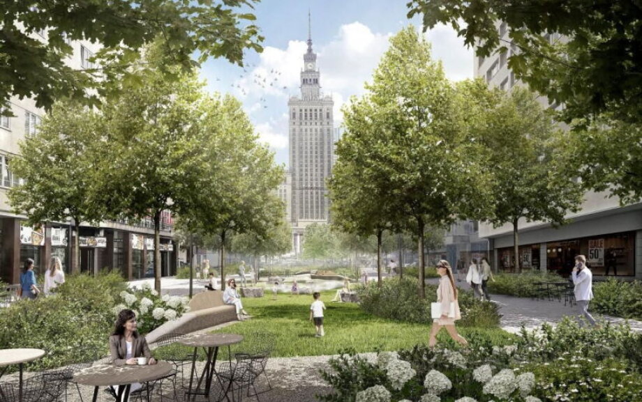Skanska Submits Lowest Bid for Warsaw Street and Square Reconstruction Project