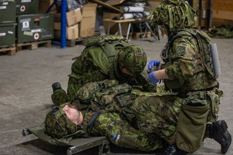 Ukrainian Battlefield Medicine Trains NATO