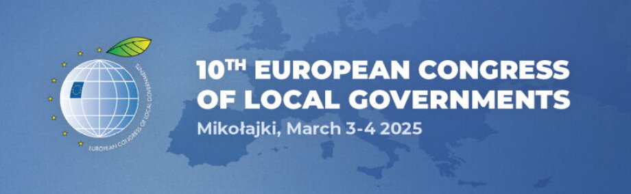 The 10th European Congress of Local Governments will take place March 3-4, 2025