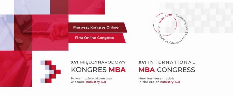 XVI e-Congress MBA -  New business models in the Industry 4.0 era