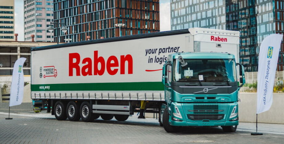 IKEA, Volvo Trucks and Raben join efforts to develop zero-emission transport