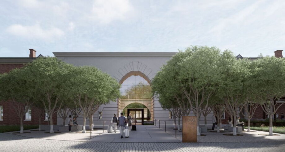 Konkret plans Modlin Fortress hotel