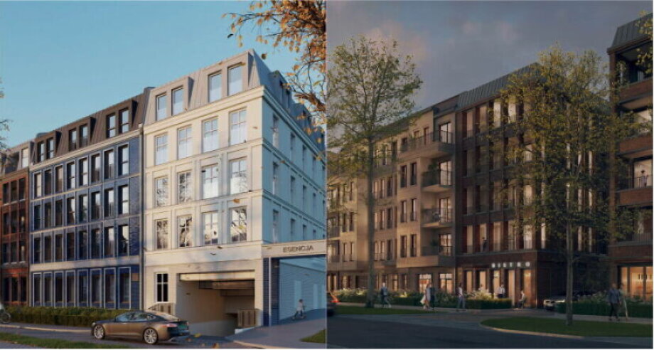 Esencja and Jaskółcza – prime investment apartments in the heart of Gdańsk