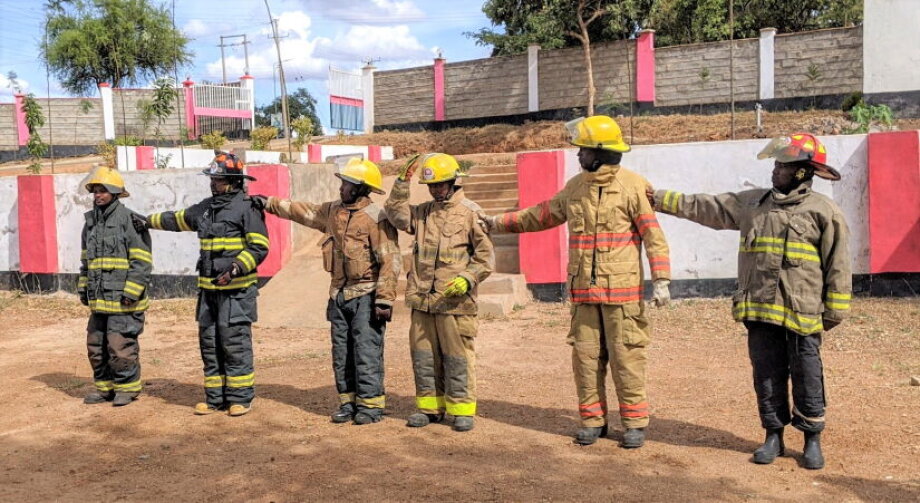 Kenya's firefighters are on the rise as they get support from Poland