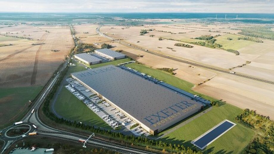 Exeter with Świebodzin logistics park project