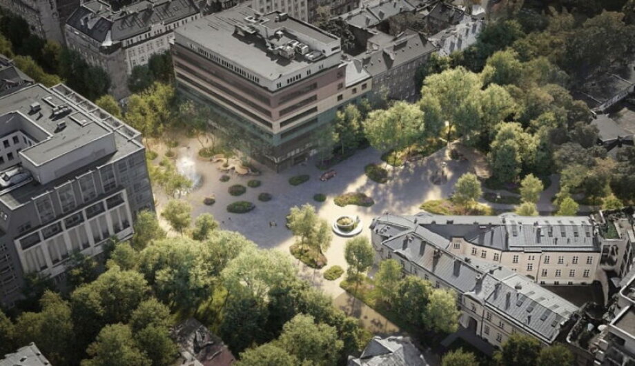 Praga center plan revealed