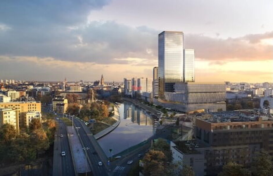 Quorum Tower reaches full height of 137 meters