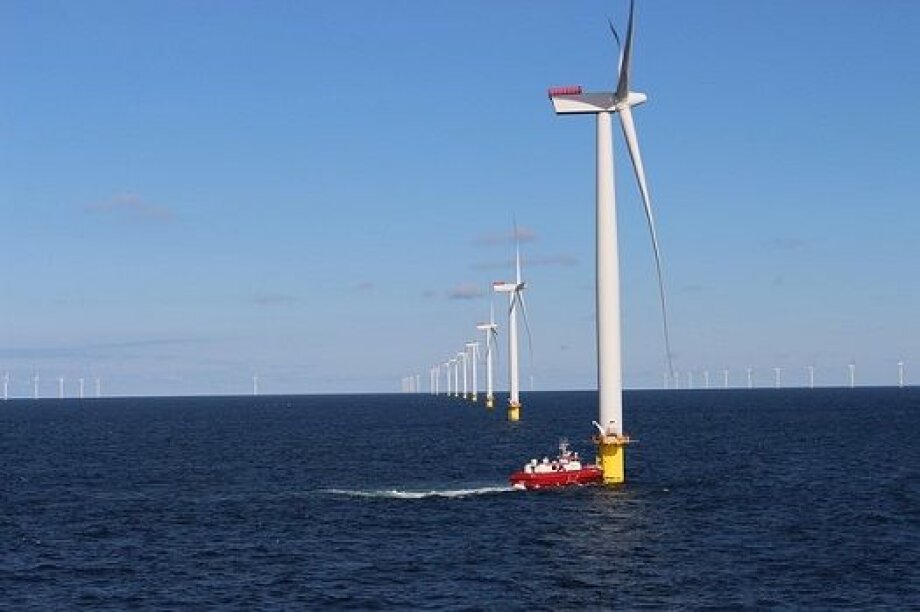 Offshore wind farms to reach 450 GW in 2050