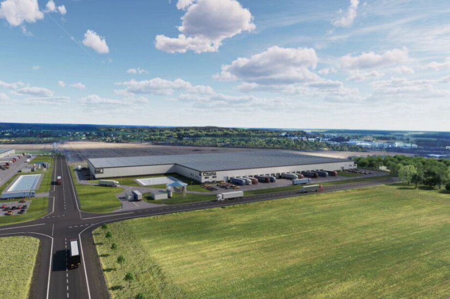 Logistics park near Modlin