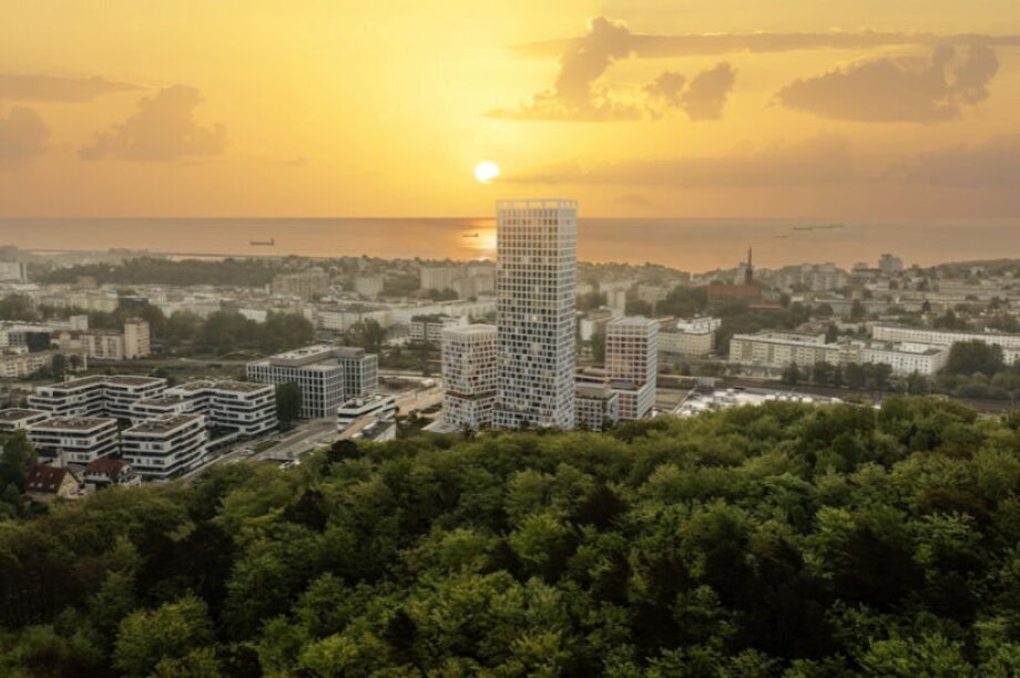 Gdynia waterfront project reaches 17 floors