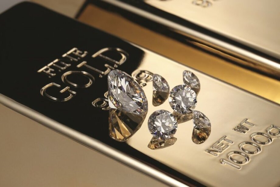 Gold and diamonds in demand