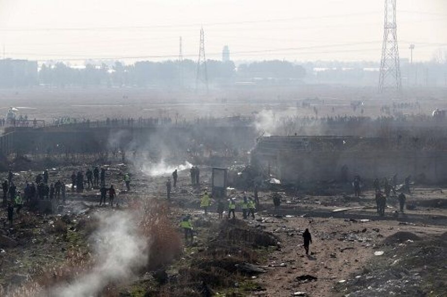 Ukrainian airlines boeing crashes near Tehran