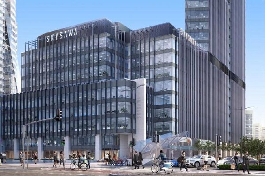 PHN completes construction of lower part of Skysawa complex in Warsaw