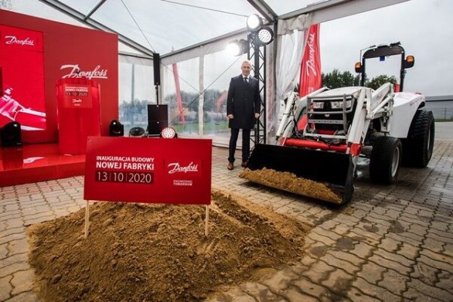 Panattoni begins construction of factory for Danfoss Poland in Grodzisk Mazowiecki