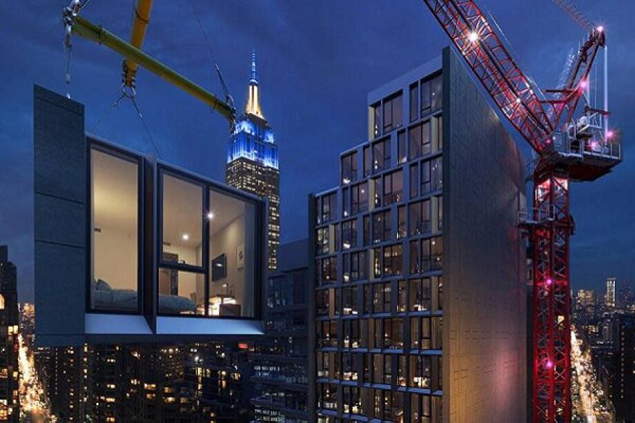 World's tallest modular hotel on its way from Skawina to NYC