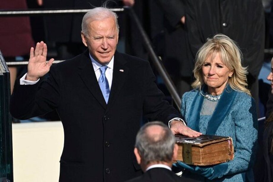 Joe Biden sworn in as 46th President of US