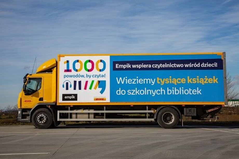 DHL to deliver 10K of Empik books to Polish schools