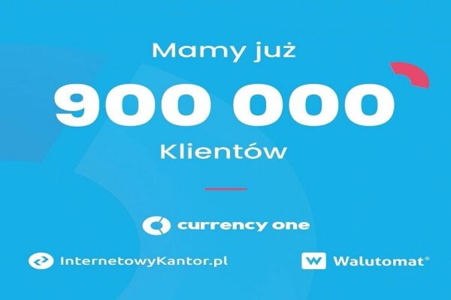 As many as 900,000 customers on Currency One websites