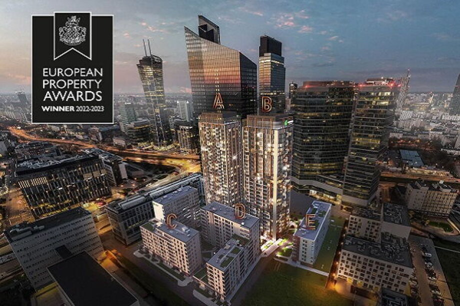 Towarowa Towers with the prestigious European Property Award