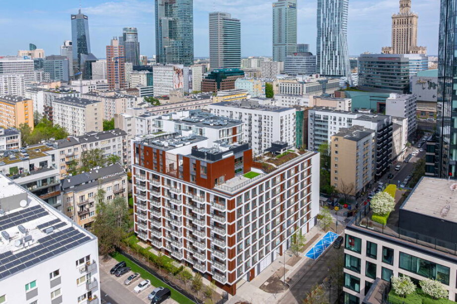 Construction of Chmielna Duo completed!