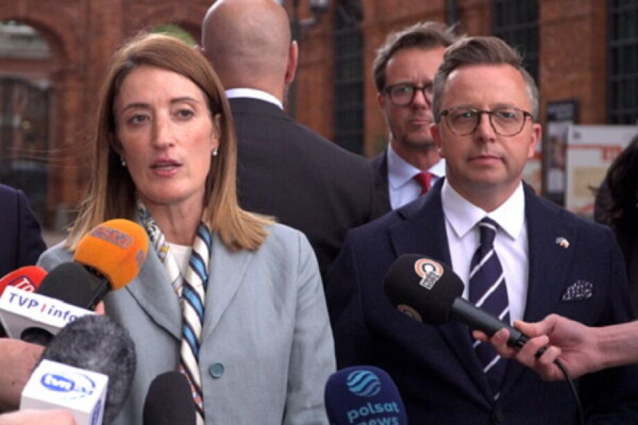 President of the European Parliament Honored in Łódź During First Official Visit