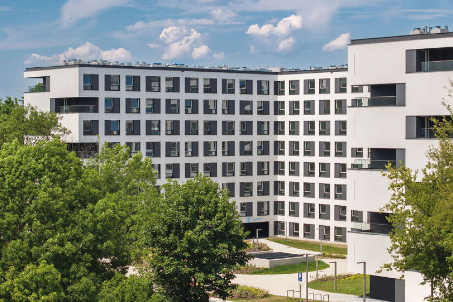 New mixed-use housing in Krakow