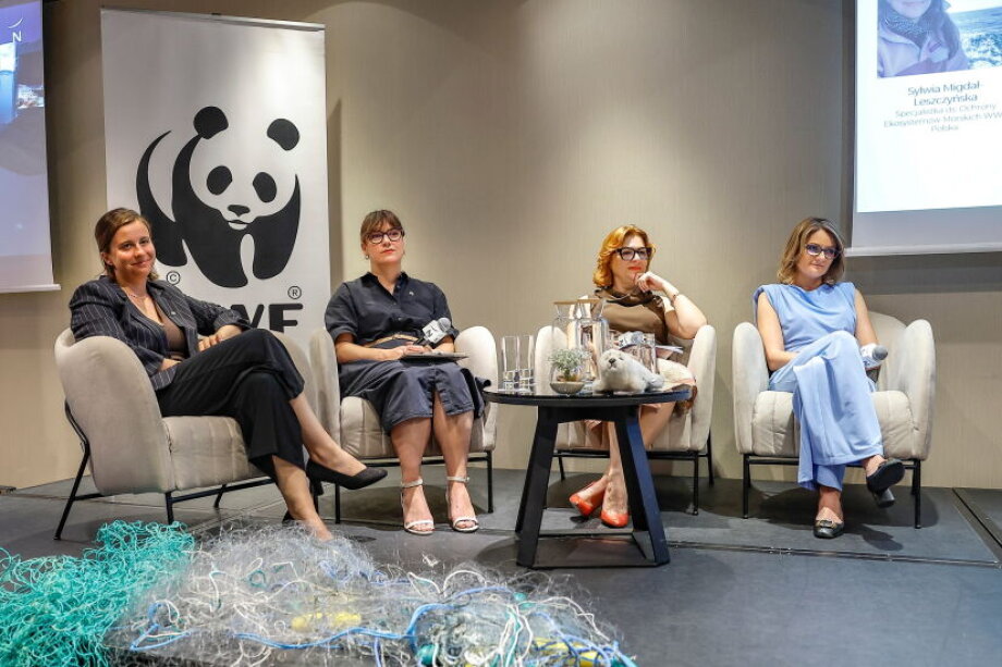 Novotel and WWF Poland spotlight Baltic Sea protection in Warsaw panel on ghost fishing nets