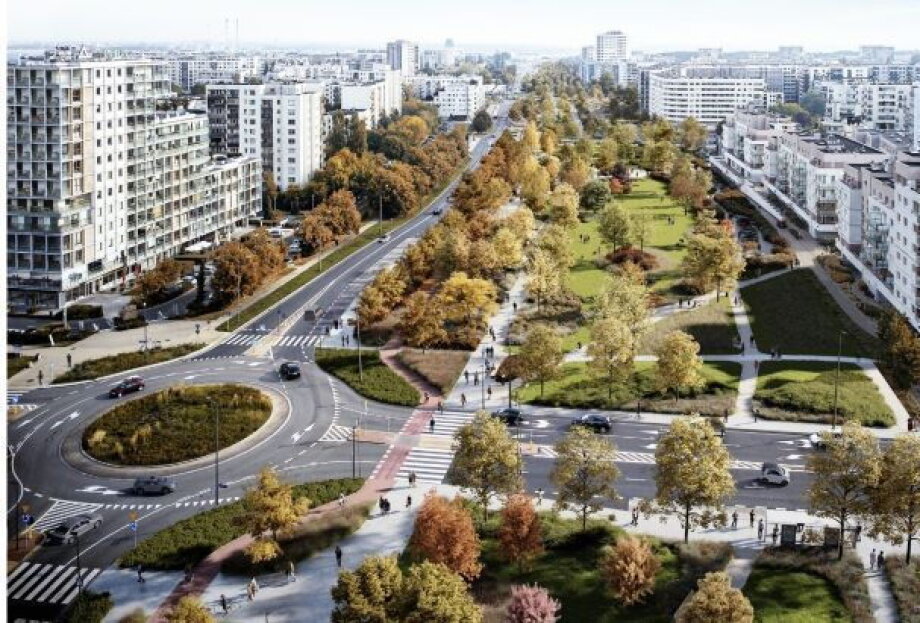 Warsaw expands urban parks