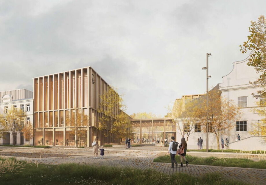 Winning Design Unveiled for Piaseczno City and Commune Office and Cultural Center