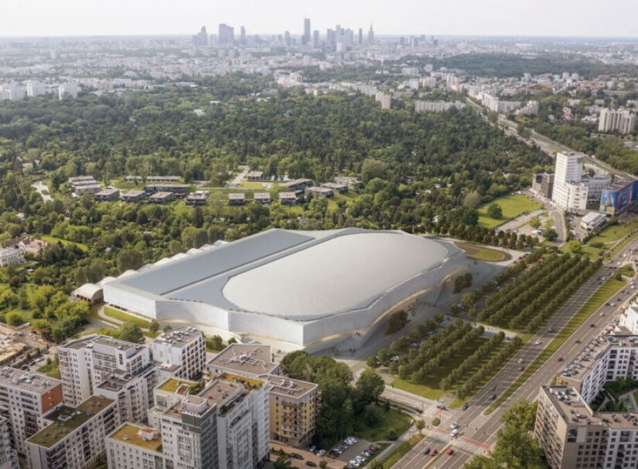 Stegny skating center modernized