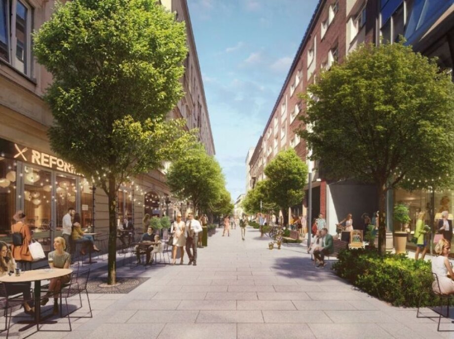 The competition for new Chmielna Street settled