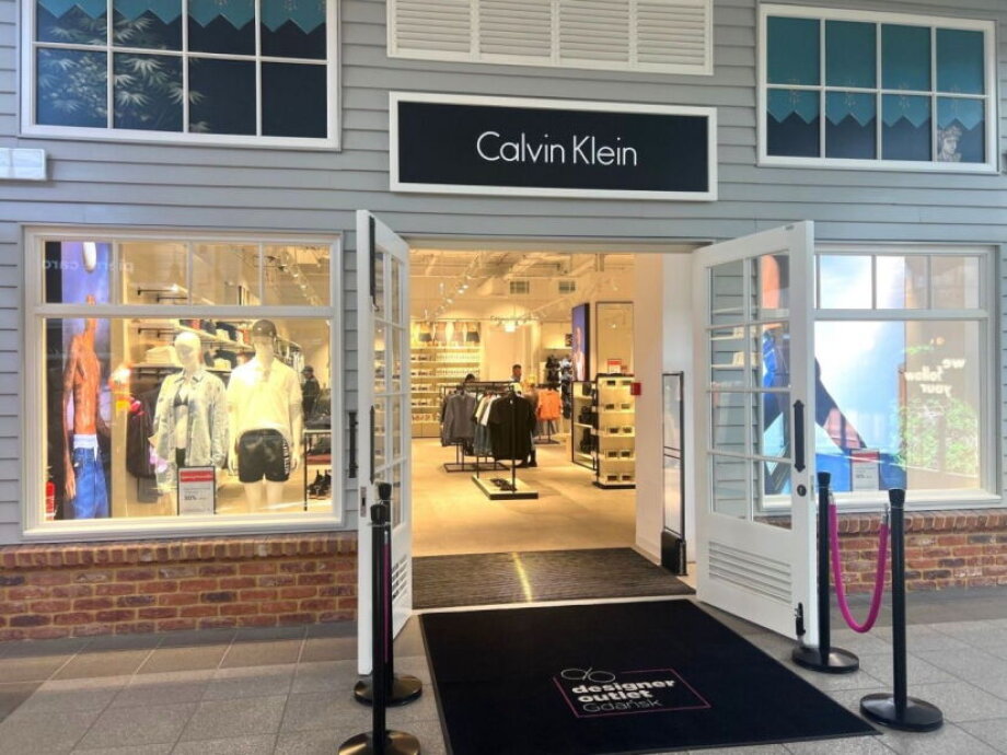 Calvin Klein grows at Designer Outlet Gdańsk