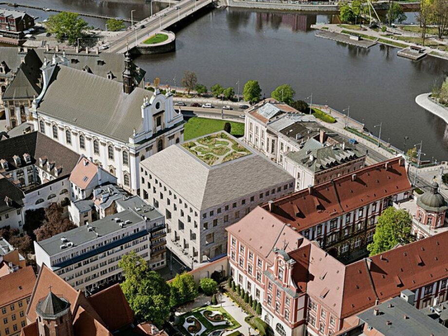 Wrocław museum construction moves forward